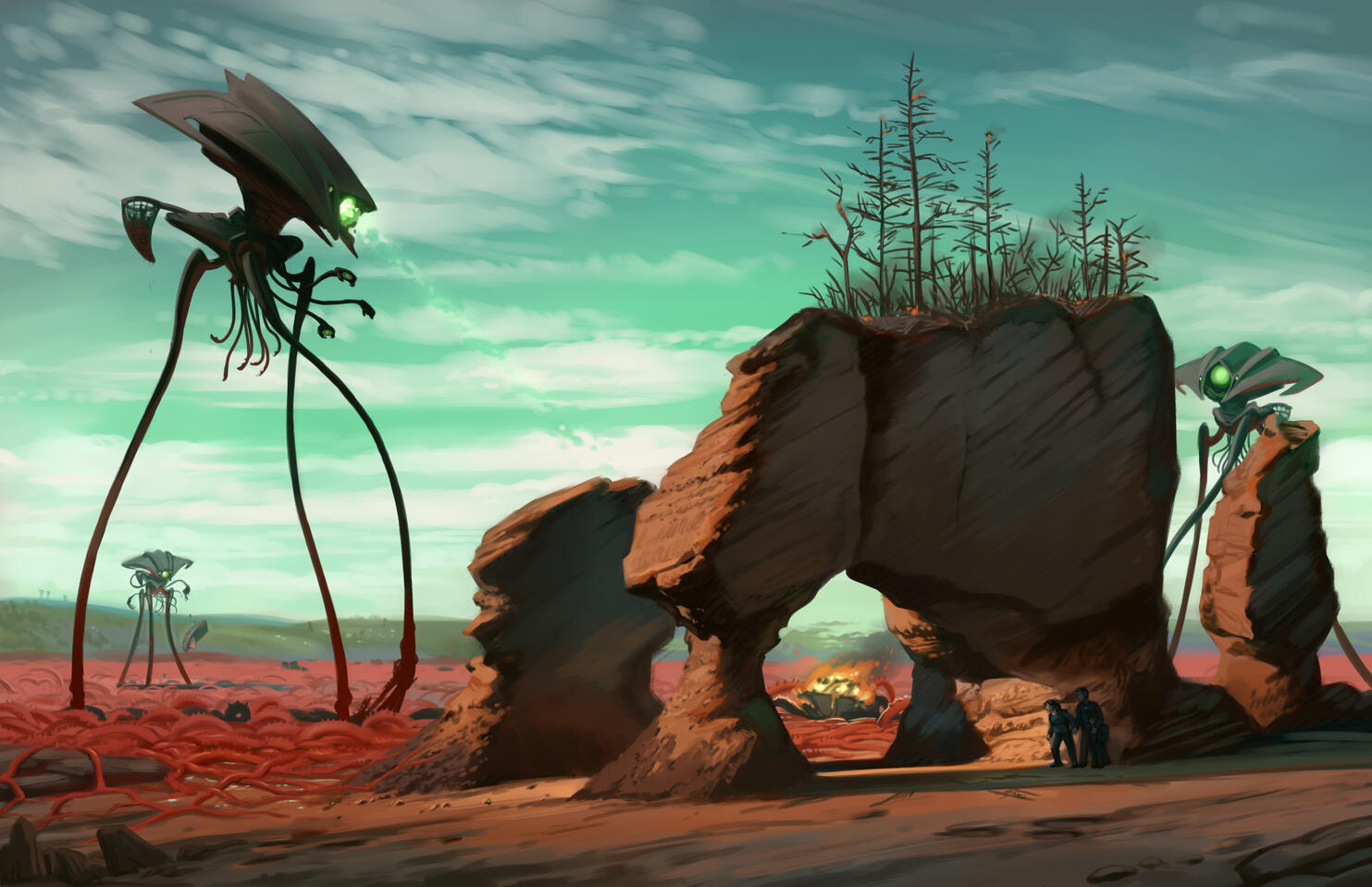 War of the Worlds - Hopewell Rocks 2017